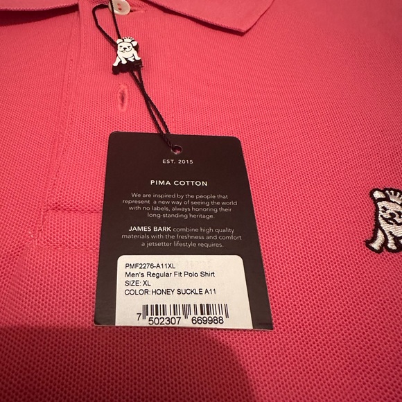 James Bark men NWT polo. - Picture 2 of 3